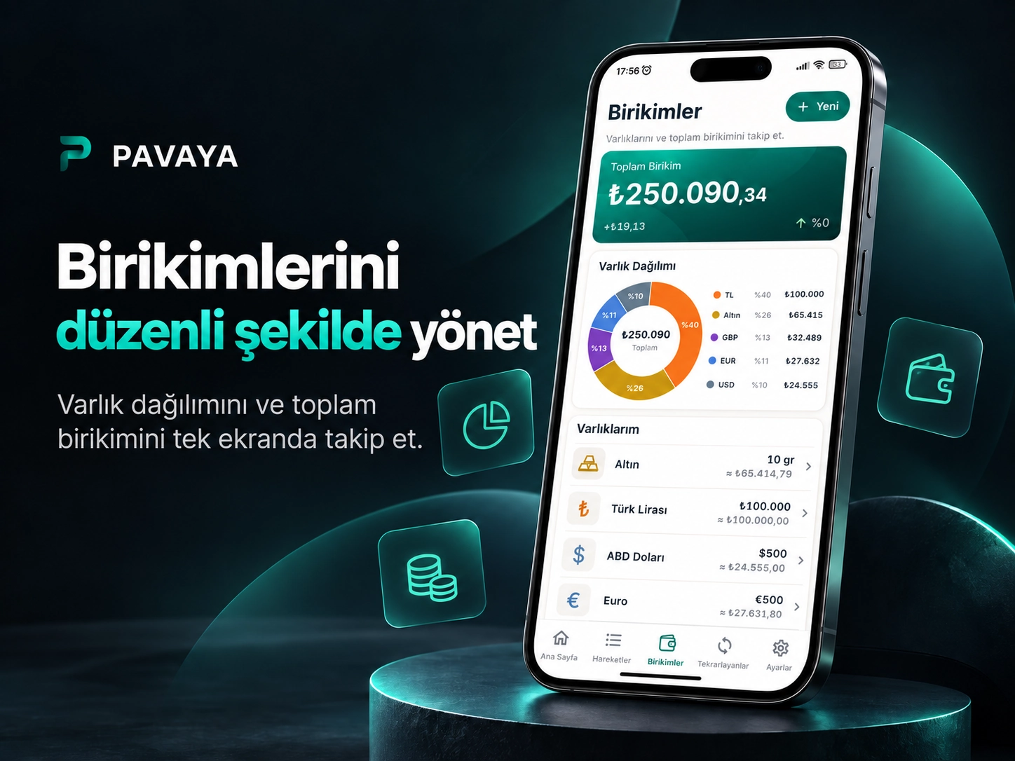 PAVAYA Birikimler önizlemesi